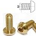 Produktbild Titan Schraube M8 x 20 Torx Linsenkopf gold