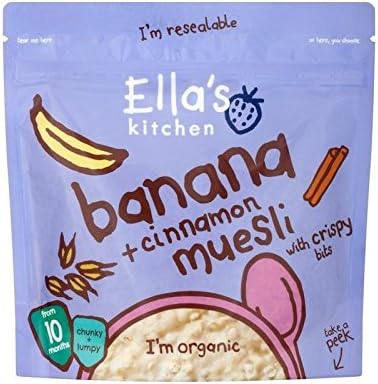 Ella's Kitchen Banana &amp; Cinnamon Muesli 215g