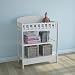 Infantastic Baby Changing Table from Natural Wood Unit 2 Storage Surfaces Furniture Nursery Baby Furniture in Different Colours (White)