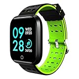 [Funktion]: Herzfrequenzmessung, 7 Trainingsmodi, Schlaf-Überwachung, Musik und Kamera steuern, Stoppuhr, sitzende Erinnerung, Wetterinformationen, Helligkeitseinstellung, Schrittzählung, Kalorienverbrauchsüberwachung, Meilenerfassung, Anrufzurückweisung, intelligenter Anti-Lost, nicht Störungsmodus, , Hand-on auf hellem Bildschirm, OTA-Upgrade, Weitere Funktionen wie Anruf- und Informationserinnerung.
