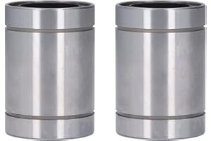 YUMILI 2 Stück Linearlager Kugel 30 mm Bohrung 45 mm Außendurchmesser 64 mm lang für CNC-Maschine LM30UU