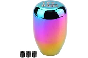 EBTOOLS Gearstick Knobs - Gear Shift Knob, 6 Speed Car Universal Modification Metal Manual Knob Gear Shift Head Shifter (Colored)
