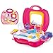 Produktbild Ndier Pretend Makeup Kit Gioca Salon Toys Pretend Dress up Vanity Styling-Set für Mädchen