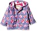 Hatley Baby Girls 0-24m Lady Bug Garden Raincoat, Multicoloured (Purple), 6-12 Months