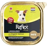 Reflex Plus Pate With Salmon Mini K&uuml;&ccedil;&uuml;k Irk Yavru K&ouml;pek Maması 85 Gr Tekli Paket
