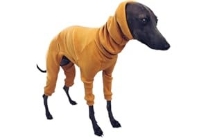 LOVEWLVNCL Abbigliamento for levriero italiano, Cappotto invernale for cani Pigiama Tutina Dolcevita a quattro gambe Abbigliamento for levriero elasticizzato Abbigliamento for animali Cappotto Completo for cani