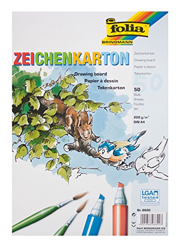 Zeichenkarton A4 200G 50 Blatt