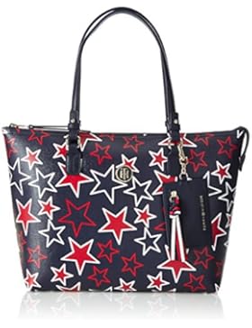TOMMY HILFIGER TASCHE DAMEN WENDETASCHE AW0AW04067 MARINE BLAU BLUE WOMEN