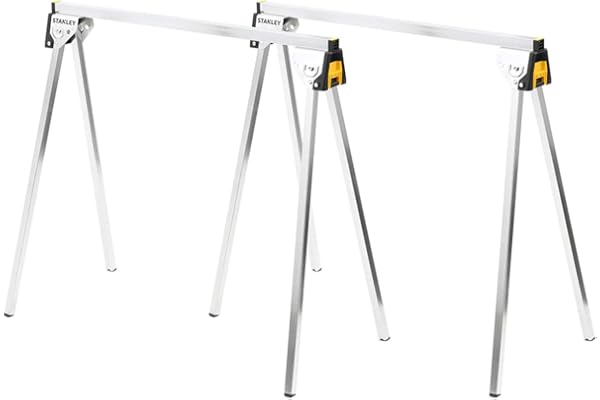 Stanley STST81337-1 Ett par bockar av metall med en höjd 736 mm som kan belastas upp till 340 kg
