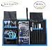Produktbild Tech Traders® Präzisions-Schraubendreher-Set, 80-in-1 Präzisions-Schraubendreher Kit mit Magnet Treiber, Professional Repair Tool Kit mit flexiblem Schaft für/iPhone X/iPhone 8/8 Plus Handy/Tablet/PC/Kamera