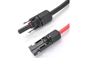 Green.de solaranlage - Solarkabel Helukabel 4mm², 6mm² - Solar Verlängerungskabel outdoor - Verlängerung 1-50m - Photovoltaik Kabel in rot oder schwarz - PV Kabel von Solarmodulen -Für Solarpanel