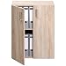 CS Schmal® Trio Cupboard Storage Organizer Filing Cabinet Chest of Drawers Multi-purpose Shelf Shelving Unit Oak White - Made in Germany