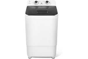 COSVALVE Portable Washing Machine, 4.5 KG Mini Washer & Spin Dryer Machine For Camping Caravan Dorms Apartments[Energy Class A+]