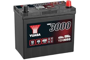 Yuasa YBX3053 12V 45Ah 400CCA Sealed Maintenance Free Car Battery