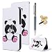 Produktbild Hülle für Samsung Galaxy S9 Plus Tasche PU Leder Wallet Case Schutzhülle Handyhülle Mit verbundenen Augen Muster Flipcase Schale Bookstyle Stand Kartenetui Hardcase im Karteneinschub Magnetverschluß