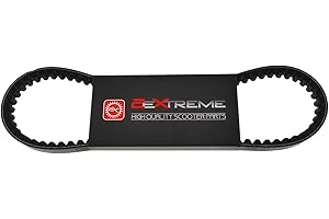 2EXTREME Keilriemen Antriebsriemen kompatibel mit Peugeot Speedfight 1 2 3 50 AC LC 2T, Jetforce 50 C-TECH, TGB Bullet 50, Elyseo 50, Vivacity 50, Elystar 50, PEGASUS Sky I 50, R50X, Buxy, SV 50 Geo