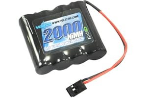 Voltz 2000mAh 4.8v RX Straight Pack with Futaba Connector