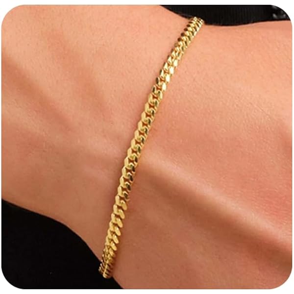 Figaro Armband 925 Sterling Silber - Rhodiniert 3,5mm Breite Länge Wählbar