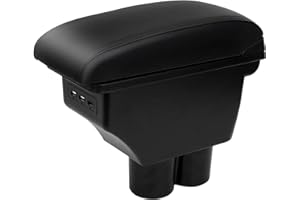 YJYWZH per Suzuki Jimny Bracciolo 2007-2018 Doppio Strato Console Bracciolo Scatola