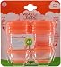 Vital Baby 8 Press 'N' Pop Mini Freezer Pots (Orange)