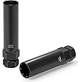 GIREORAN 2PCS 6 Spline & 7 Spline Lug Nut Key, Spline Lug Nut Socket, SAE/Metric Wheel Lock Removal Tool Kit for Easy Installation and Removal of Lug Nuts on Aftermarket Wheels
