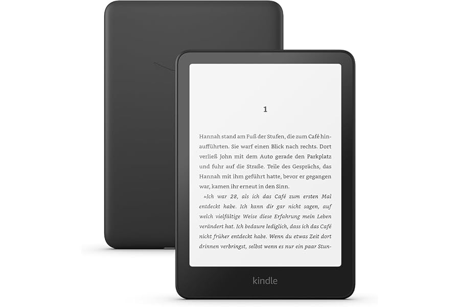 Amazon Kindle Paperwhite (neueste Generation) – Unser schnellster Kindle, mit neuem 7-Zoll-Display und wochenlanger Akkulaufz