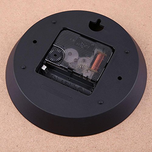 SOLEDI Wanduhr Holz nett Eule animiert Cartoon Stil Quarz Uhrwerk Zimmerdekoration Design - 7