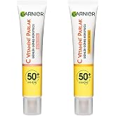 Garnier C Vitamini Parlak G&uuml;nl&uuml;k Uv Korumalı G&uuml;neş Y&uuml;z Kremi Spf50 Işıltılı Doku 40ml & C Vitamini G&uuml;nl&uuml;k Uv Korumalı G&uuml;neş Y