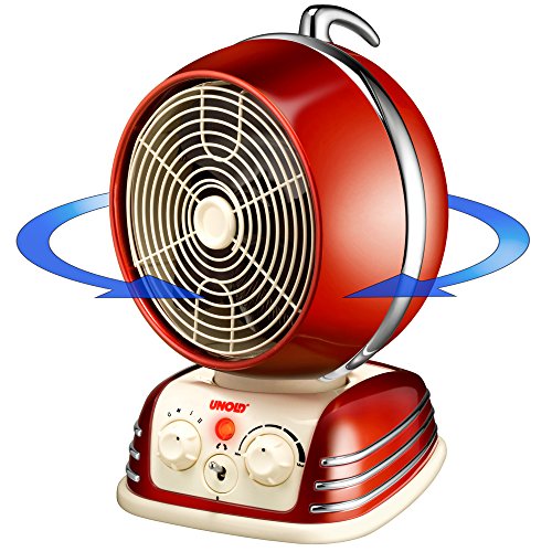 Unold Heizlüfter Classic rot, 86203 - 2