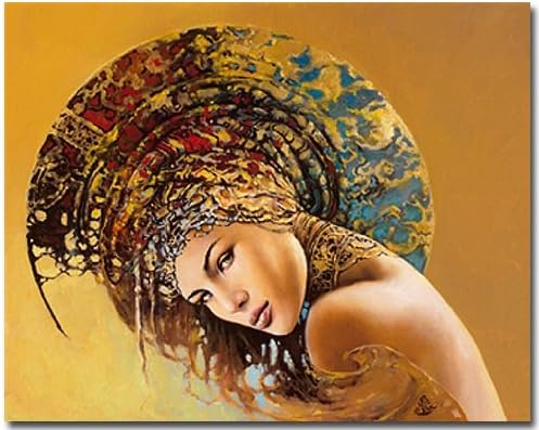 Digital Print (Giclee) Art Paper Custom made Romantic Woman Icon, Prima Mobilia XXIX Digital Print Picture by Karol Bak/Product (Unframed) 100 x 80 cm art print