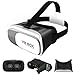Price comparison product image 3D VR Box Virtual Reality Glasses Headset, Latest Upgrade Eye Protection 3D Video Movie Game Glasses with Adjustable Head-mounted Headband for iPhone Samsung Note HTC and other 4.0-6.0 Inch Smartphones