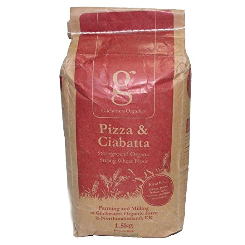 Gilchesters OrganicsPizza & Ciabatta Wheat Flour | 2 x 1.5kg