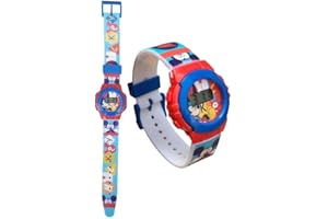 CARTOON Montre-bracelet numérique pour enfants dans un emballage moulé