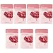 The Face Shop Real Nature Face Mask, Pomegranate, 20g (Pack of 7) RS.400.00