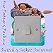 Price comparison product image MOANA MAUI MOVIE sticker LIGHT SWITCH PLUG SURROUND bedroom WALL ART BOY GIRL