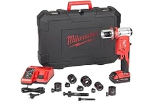Milwaukee Sacabocados M18 FORCE LOGIC 60kN, perno de tracción 11,1, 19,0 mm; troquelador i matryce M16, M20, M25, M32, M40; 1xM12B2 y maletín 4933451204