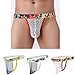 Produktbild Herren Tangas Slips Männer Strings Mini Unterhose Komfort Briefs Unterwäsche 4er Pack