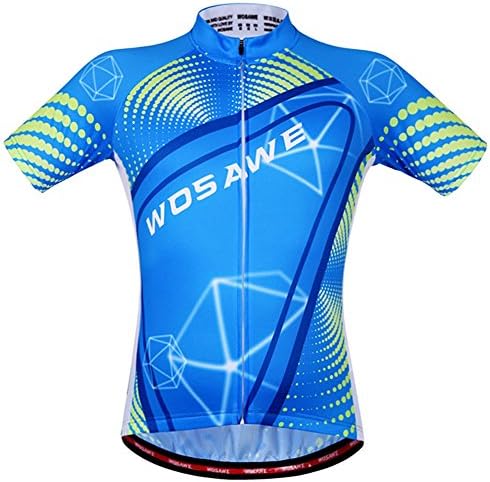 smmerest Unisex -Men's Cycling Jersey Short Sleeve- Bike Jersey, Outdoor Quick Dry, Breathable, Sweat-wicking Polyester, 006, XL