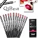 Oyedens 12pcs/Set Qibest Waterproof Lip Liner Pencil Long Lasting Lipliner Makeup Tools
