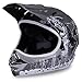 Produktbild Motorradhelm X-treme Kinder Cross Helme Sturzhelm Schutzhelm Helm für Motorrad Kinderquad und Crossbike Modell Design 2015 in dunkel grau Matt (Small)