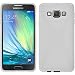 Produktbild PhoneNatic Case für Samsung Galaxy A3 (A300) Hülle Silikon weiß X-Style Cover Galaxy A3 (A300) Tasche + 2 Schutzfolien