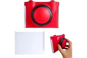 HAMKU Outil de Bordure de Peinture, Paint edger, Tampon de Peinture pour Bordure de Peinture, Outil de Peinture de Bord, Outils de Coupe de Bordure de Peinture Multifonction(Rouge)