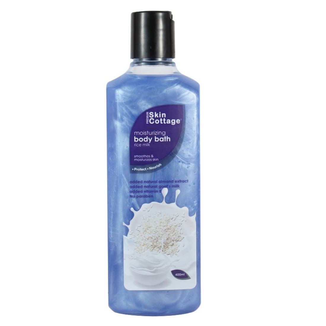 Skin Cottage Moisturising Bath Rice Milk 400 ml