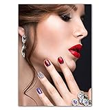 ❥ Leicht zu reinigen, kreative Mode dekorative Malerei, gutes Leben, jedes Gemälde ist eine Lebenseinstellung, so dass Ihr Zuhause nicht mehr eintönig ist