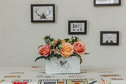 Jnseaol Artificial Flowers Artificial Flowers Fake Flowers Wok Diy Wall Living Room Bedroom Windowsill Party Kitchen Home Holiday Gifts Potted Plants Pink -17