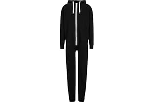 Urban Classics Sweat Jumpsuit Uomo Overall nero Baggy