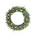 Produktbild Weihnachtsgirlande Kranz Adventskranz DekoWeihnachtsgrüne PVC Girlande, Warme Farblicht Dekorative Tür Hängende, Shop Hotel Fenster Dekoration
