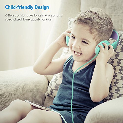 Criacr-Kids-Headphones-Wired-Over-Ear-Headphones-Lightweight-Adjustable-Foldable-Headset-for-Cellphones-iPhone-iPod-Laptop-Computer-Mp34