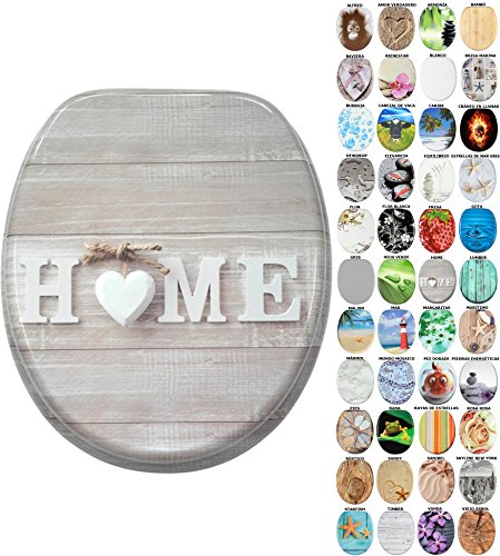 Asiento de inodoro, gran selección de atractivos asientos de inodoro con calidad superior y duradera de madera (Home)