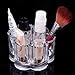 Acrylic Flower Cosmetic and Makeup Brush Holder with 12 Spaces.